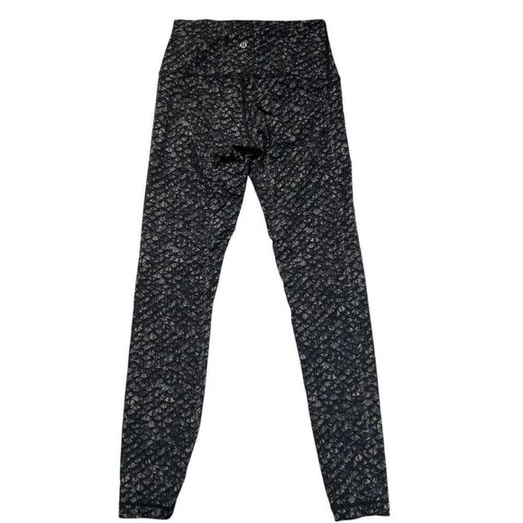 lululemon athletica Pants - Lululemon Wunder Under Pant Iridescent Black Size 8
